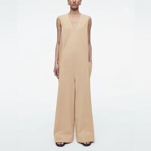 COS OVERSIZED V-NECK JUMPSUIT / Size S